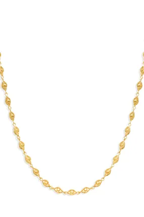 18k Gold Vermeil Lucky Eyes Choker