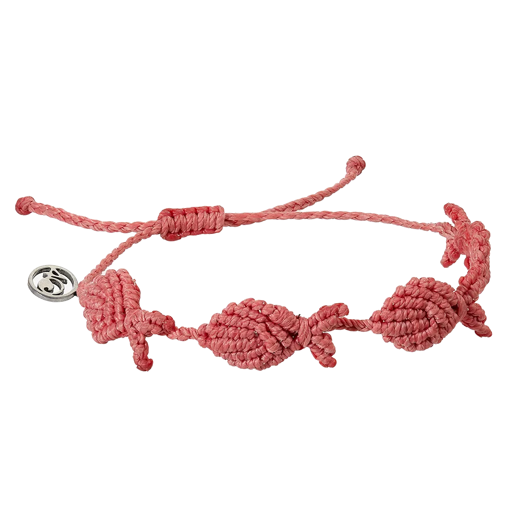 4 Fish Macrame Bracelets