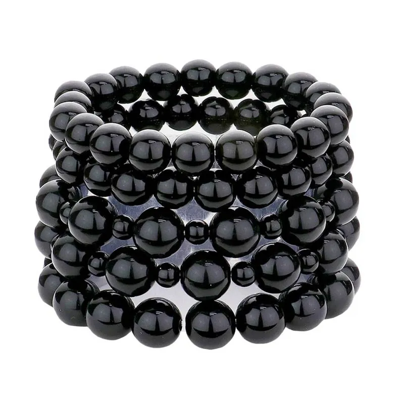 5Pcs Pearl Stretch Bracelets