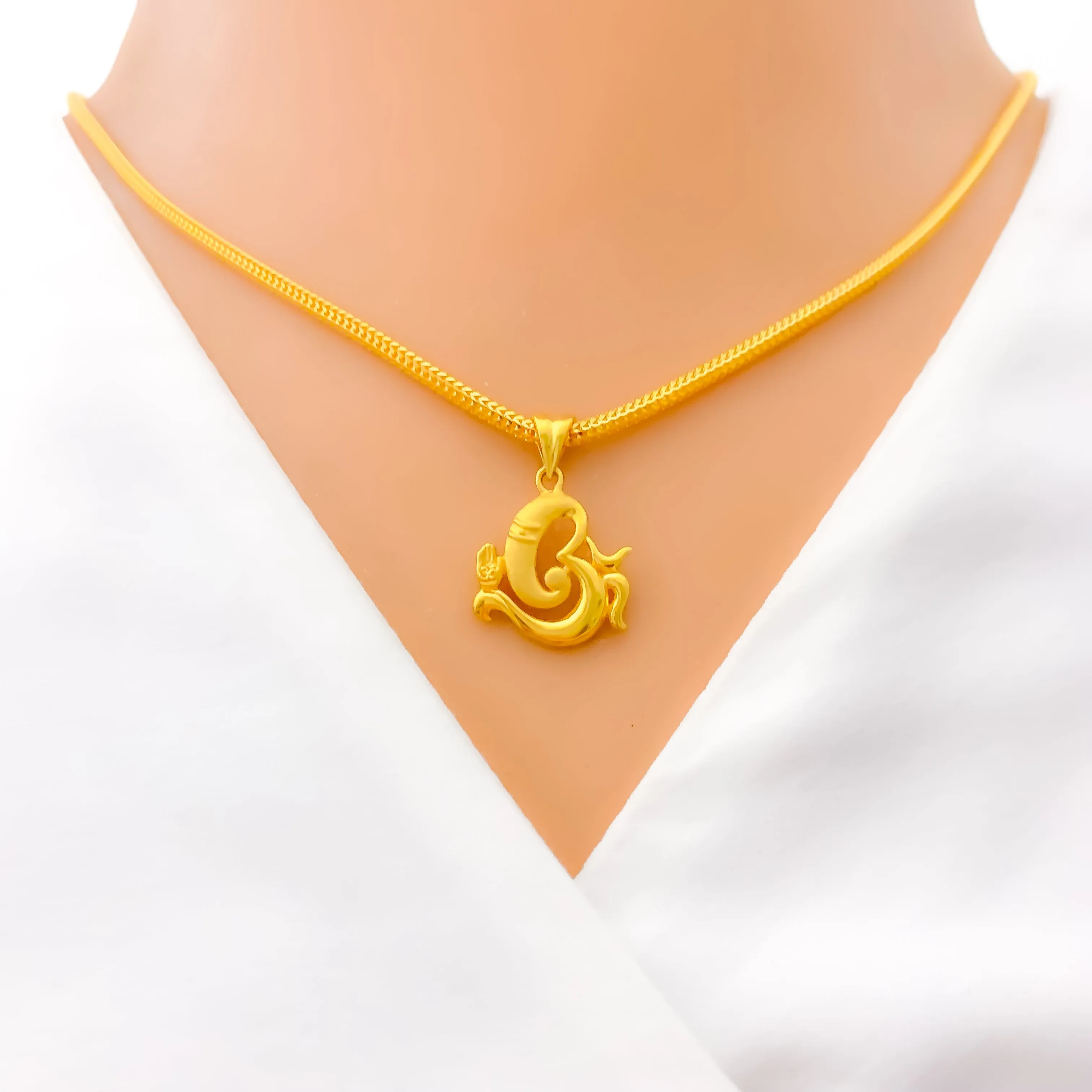 Abstract Ganesh OM Pendant