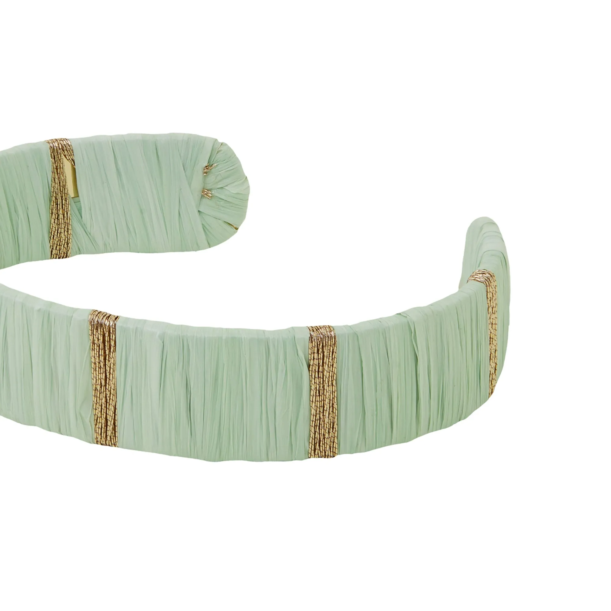 Accessorize London  Women's Mint Wrapped Bangle