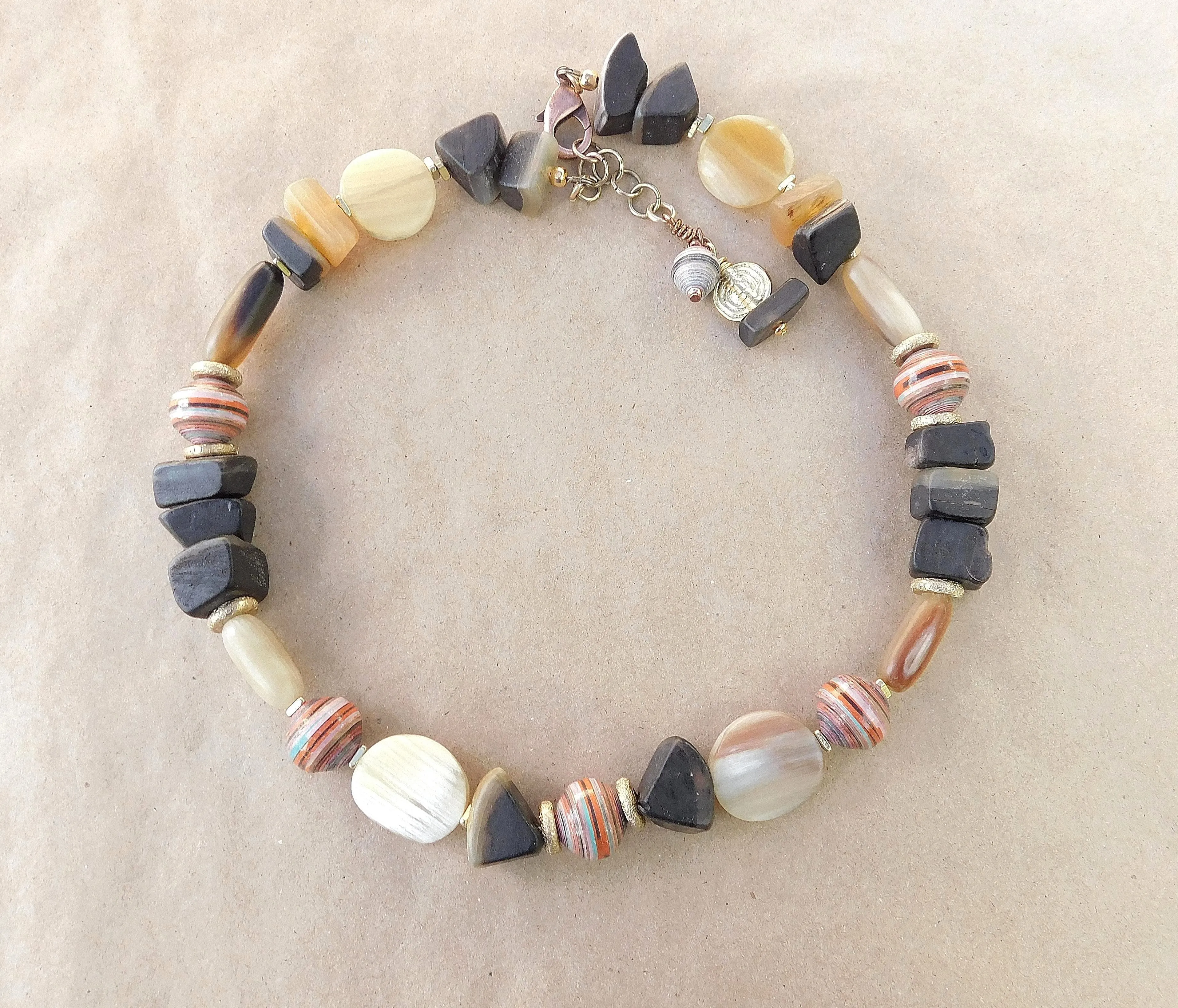 AfroBoho Earthtone Necklace