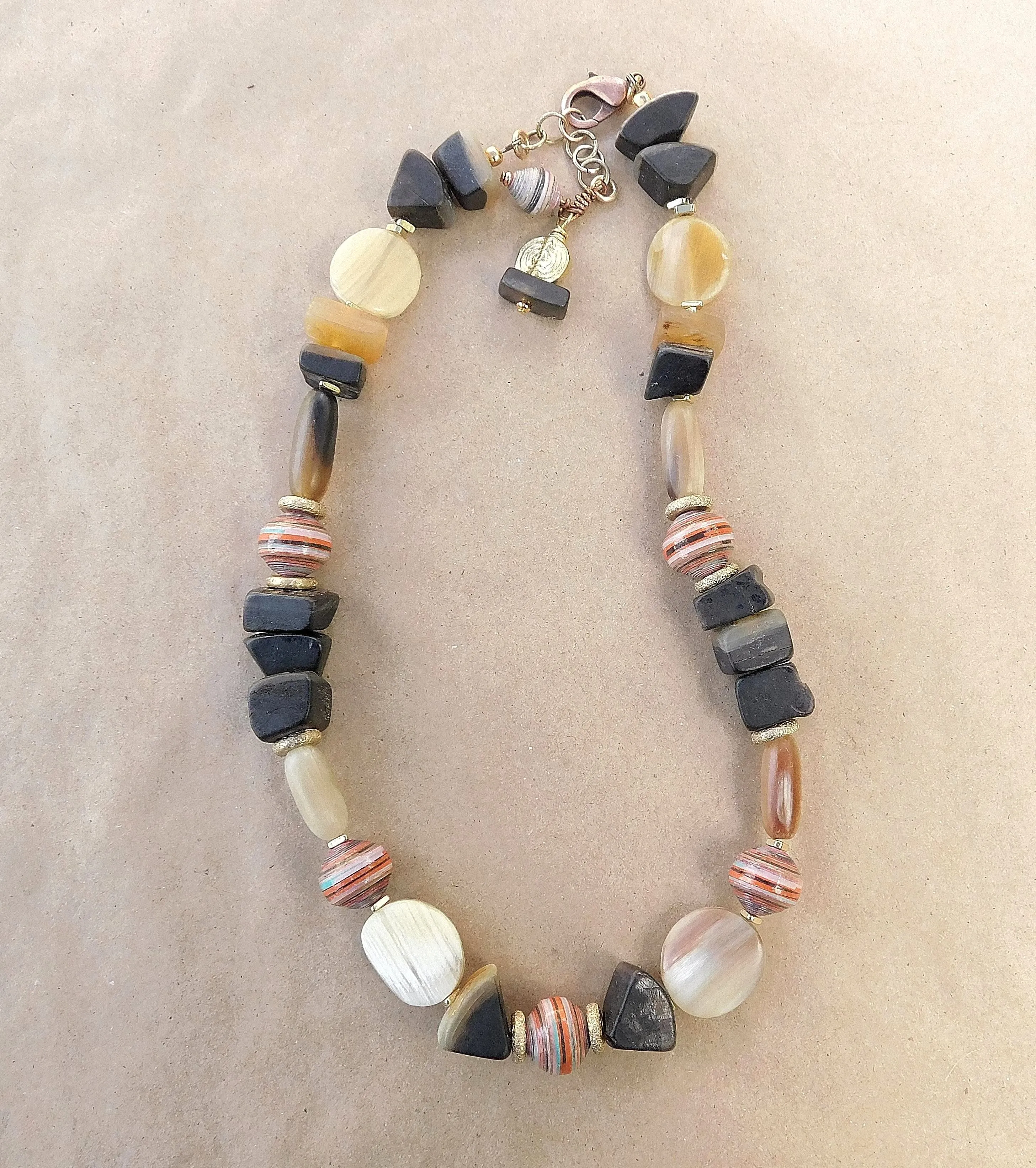 AfroBoho Earthtone Necklace