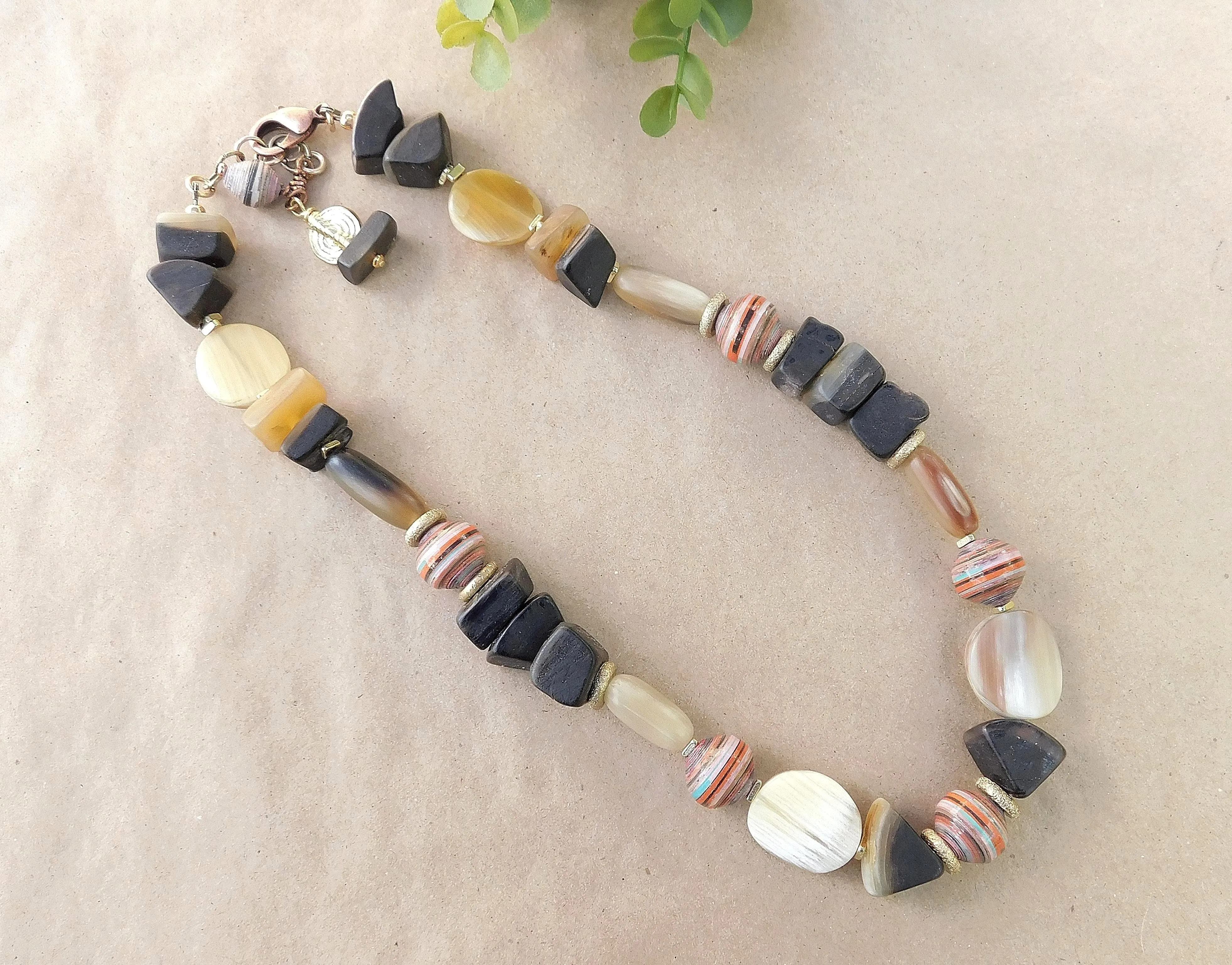 AfroBoho Earthtone Necklace