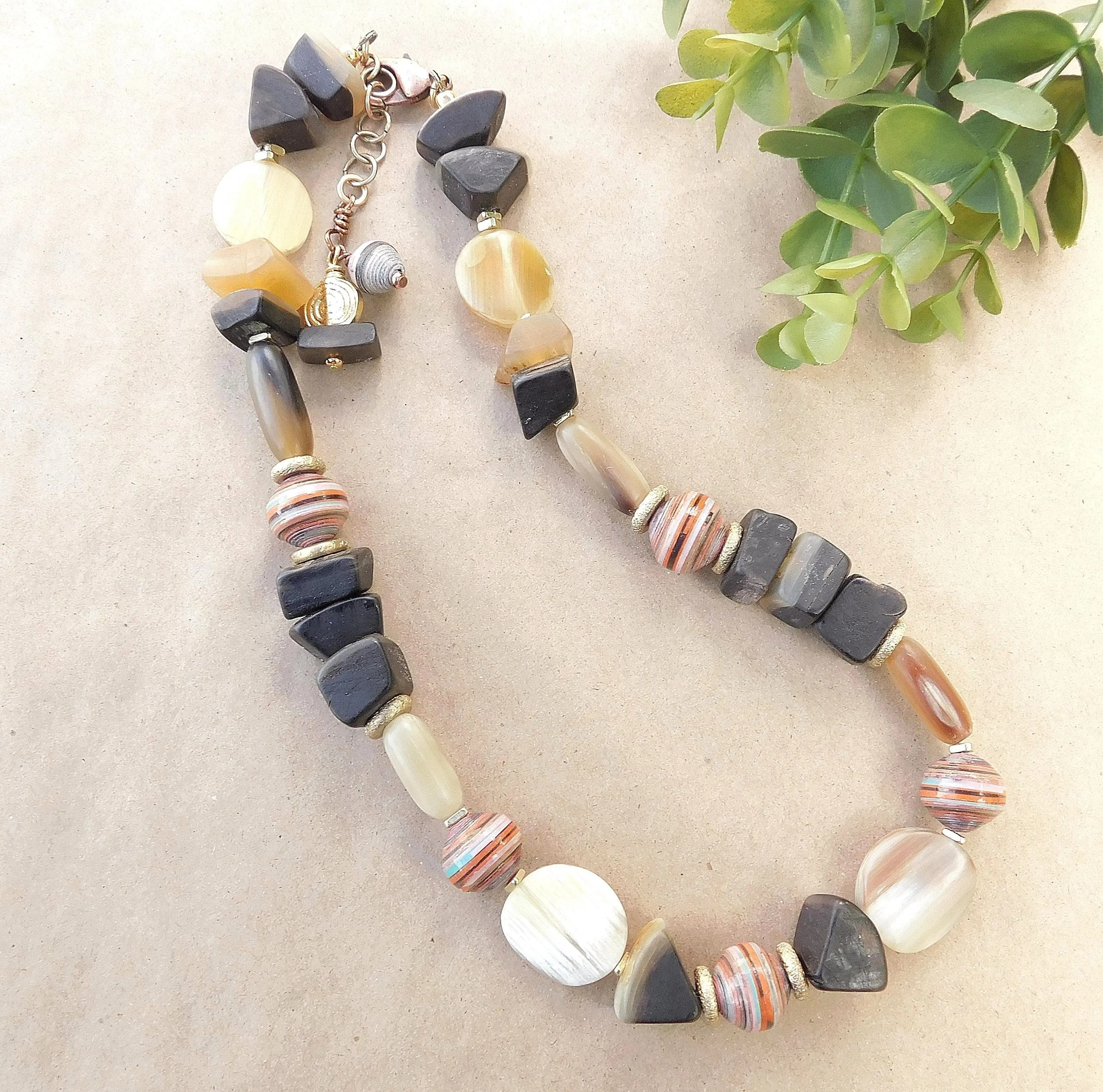 AfroBoho Earthtone Necklace