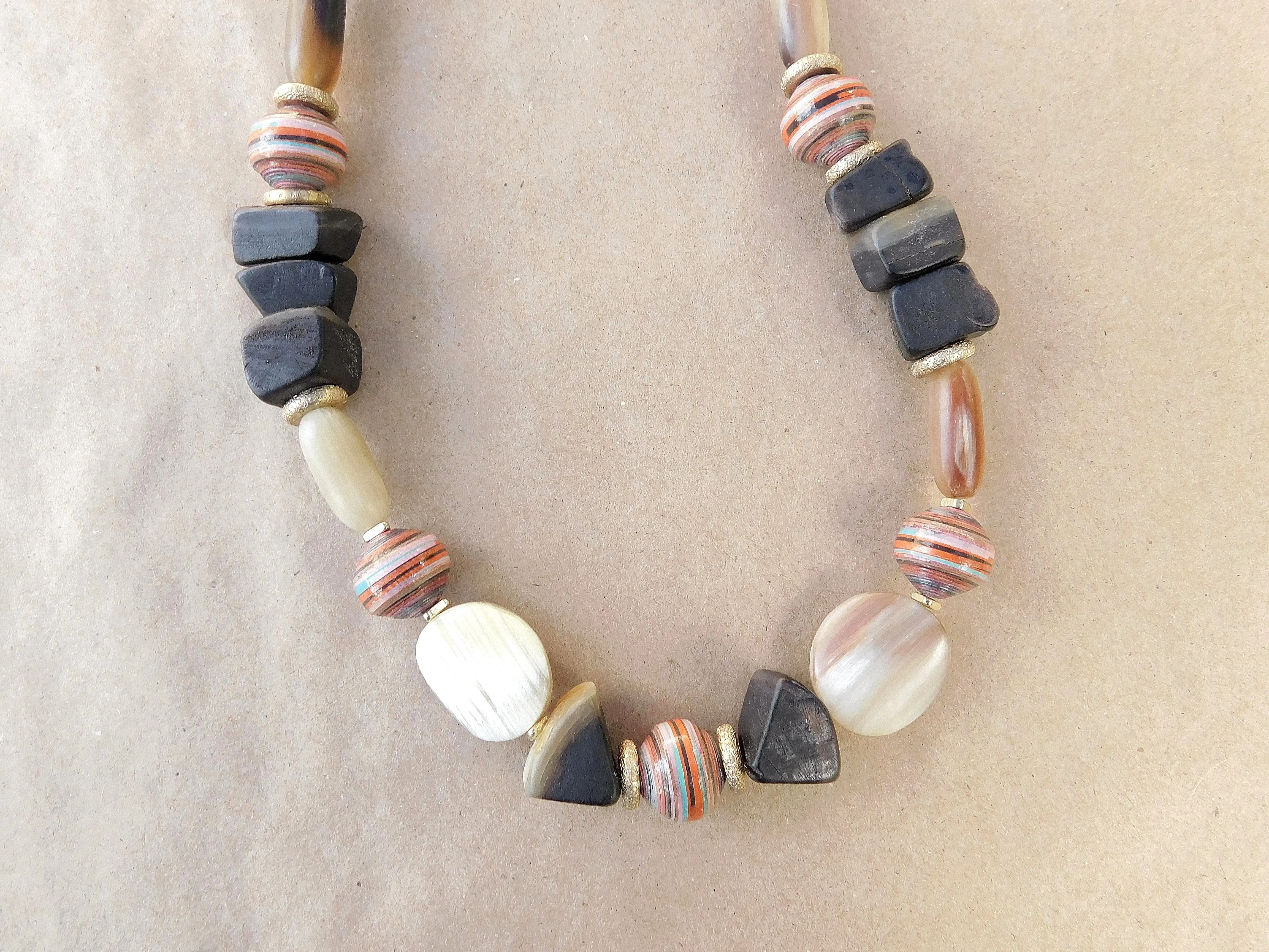 AfroBoho Earthtone Necklace