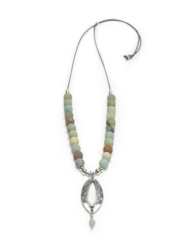 Amazonite Antique Necklace