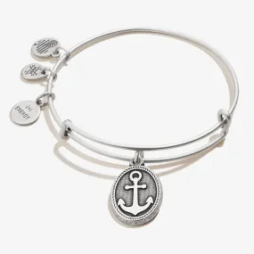 Anchor Charm Bangle