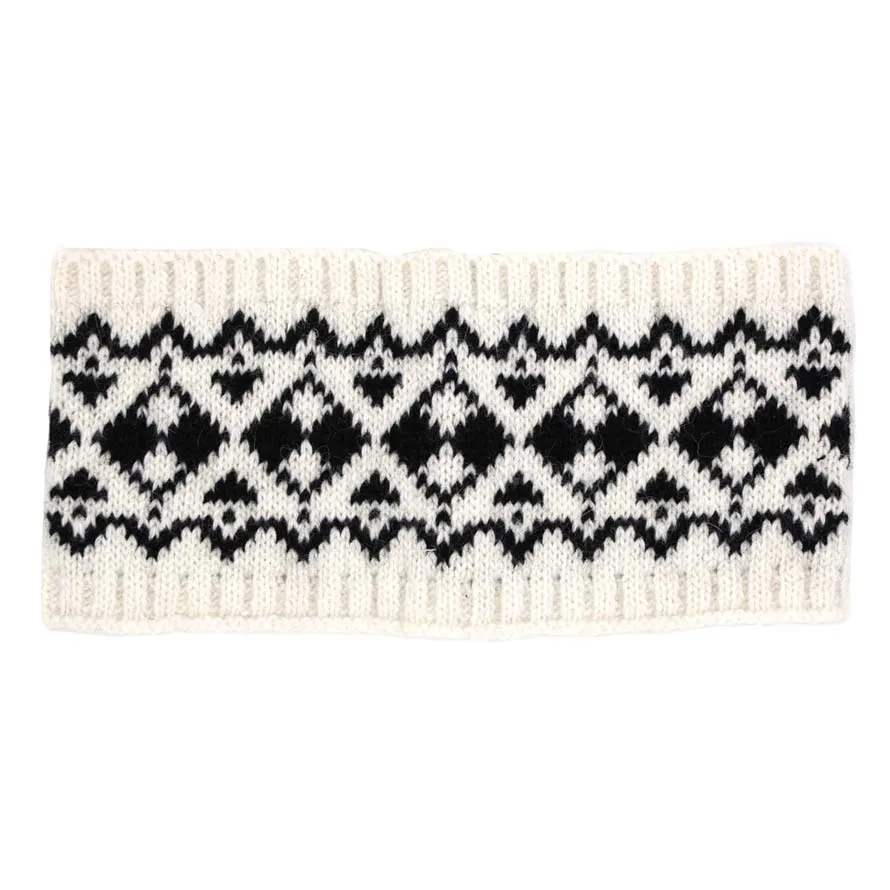 Aztec Pattern Ear Warmer Headband