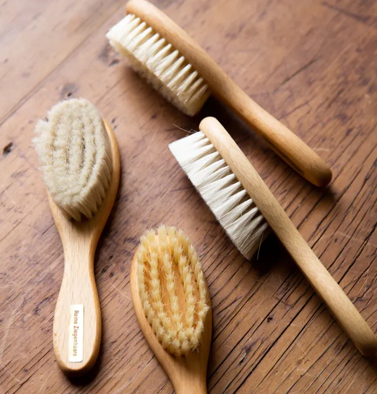 Soft-Bristled Baby Hair Brush for Gentle Grooming and Tangle-Free Styling - Perfect for Newborns and Infants