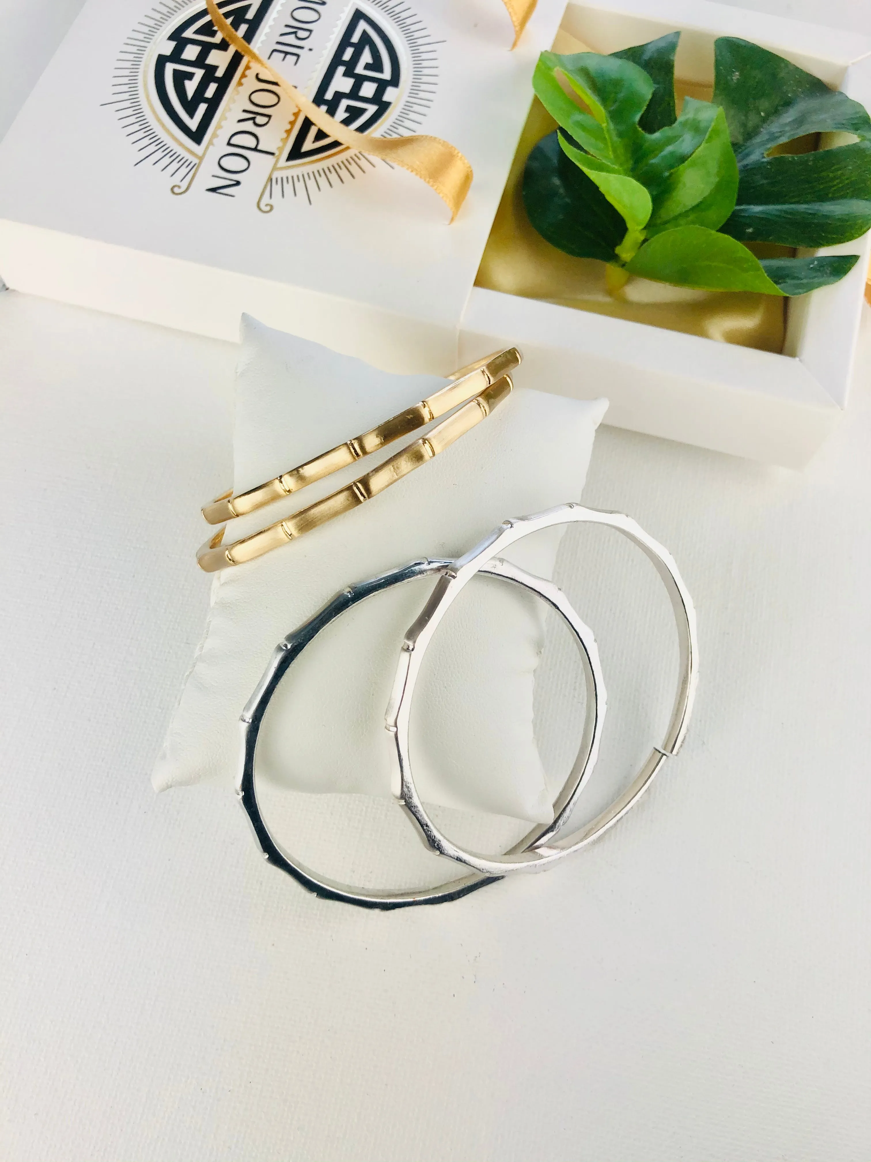 Bali Bamboo Bangle Set