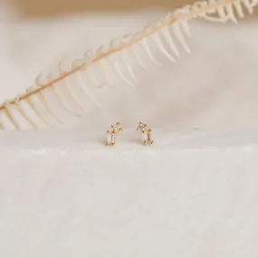 Blair Baguette Diamond Drop Studs