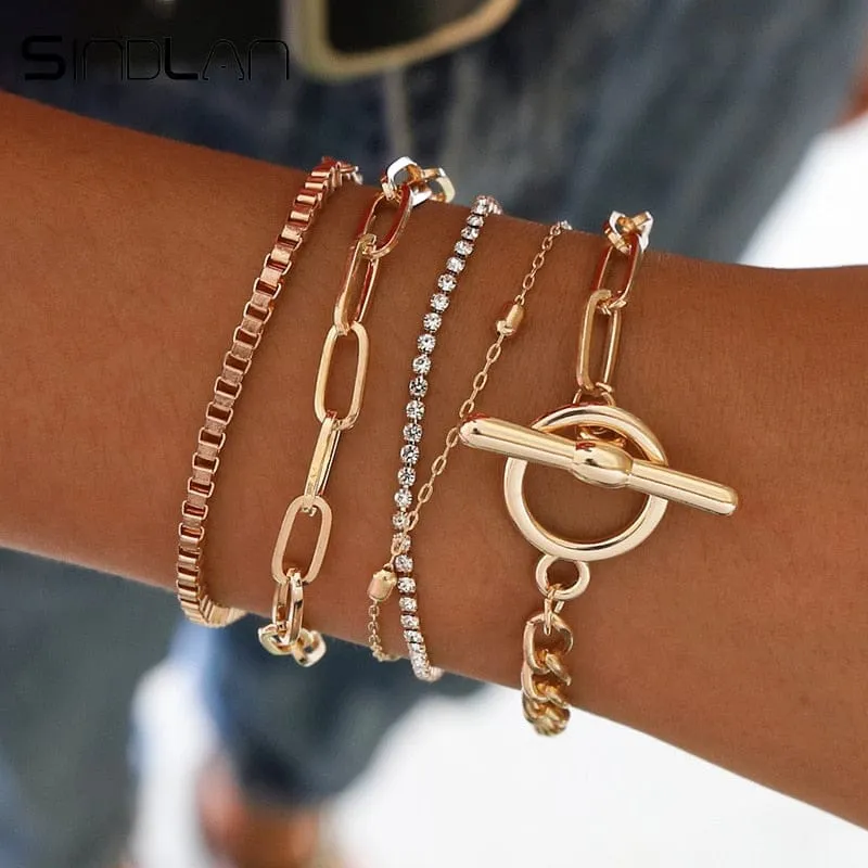 Boldly Beautiful Bracelets - 5PC Set