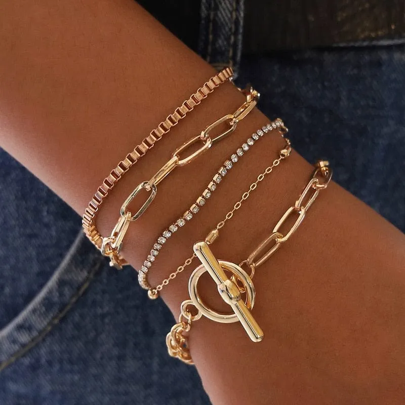 Boldly Beautiful Bracelets - 5PC Set