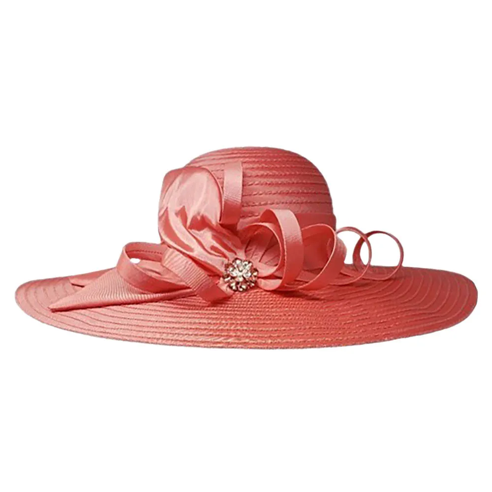 Bow Accented Dressy Hat