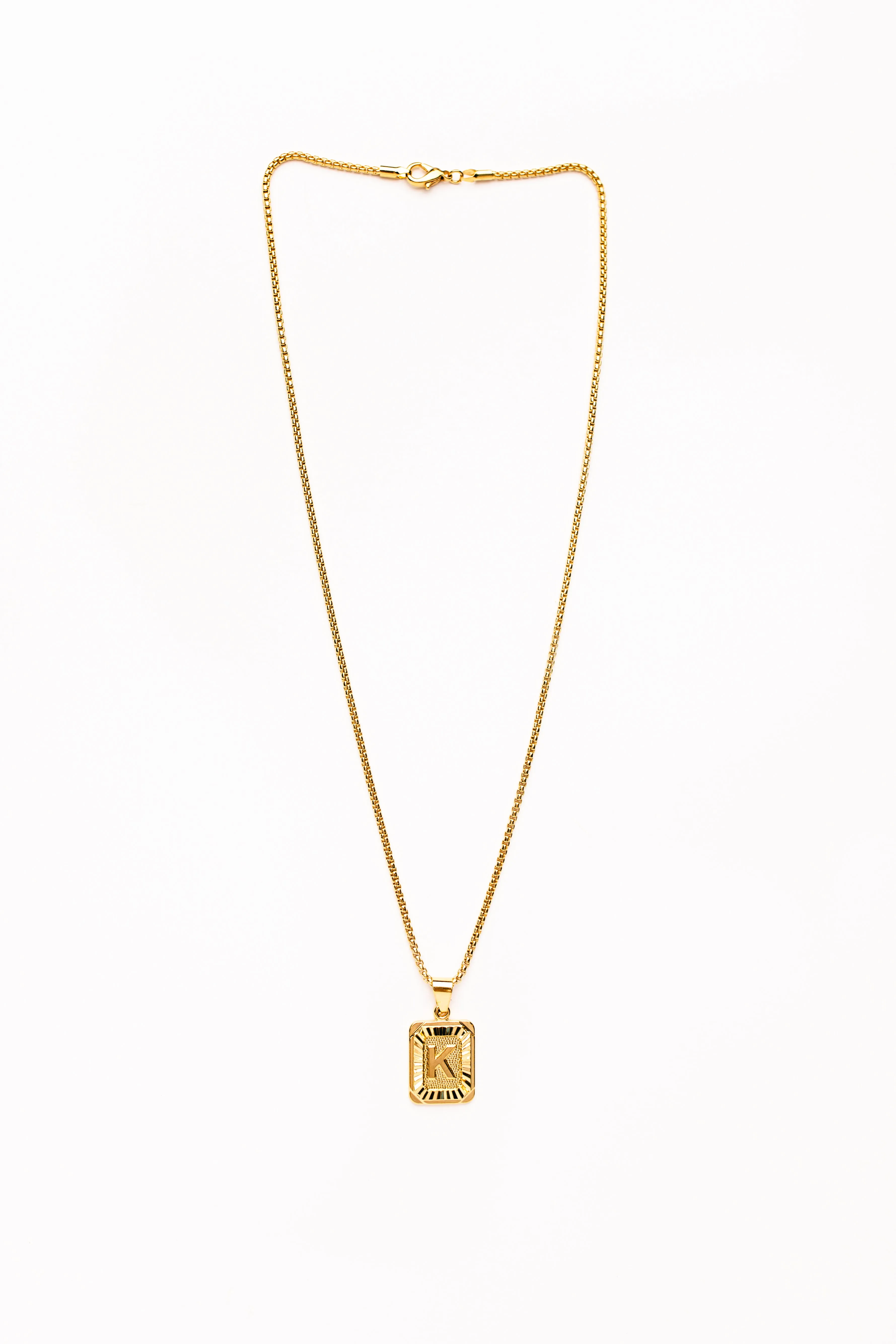 Catalina Initial Pendant Necklace