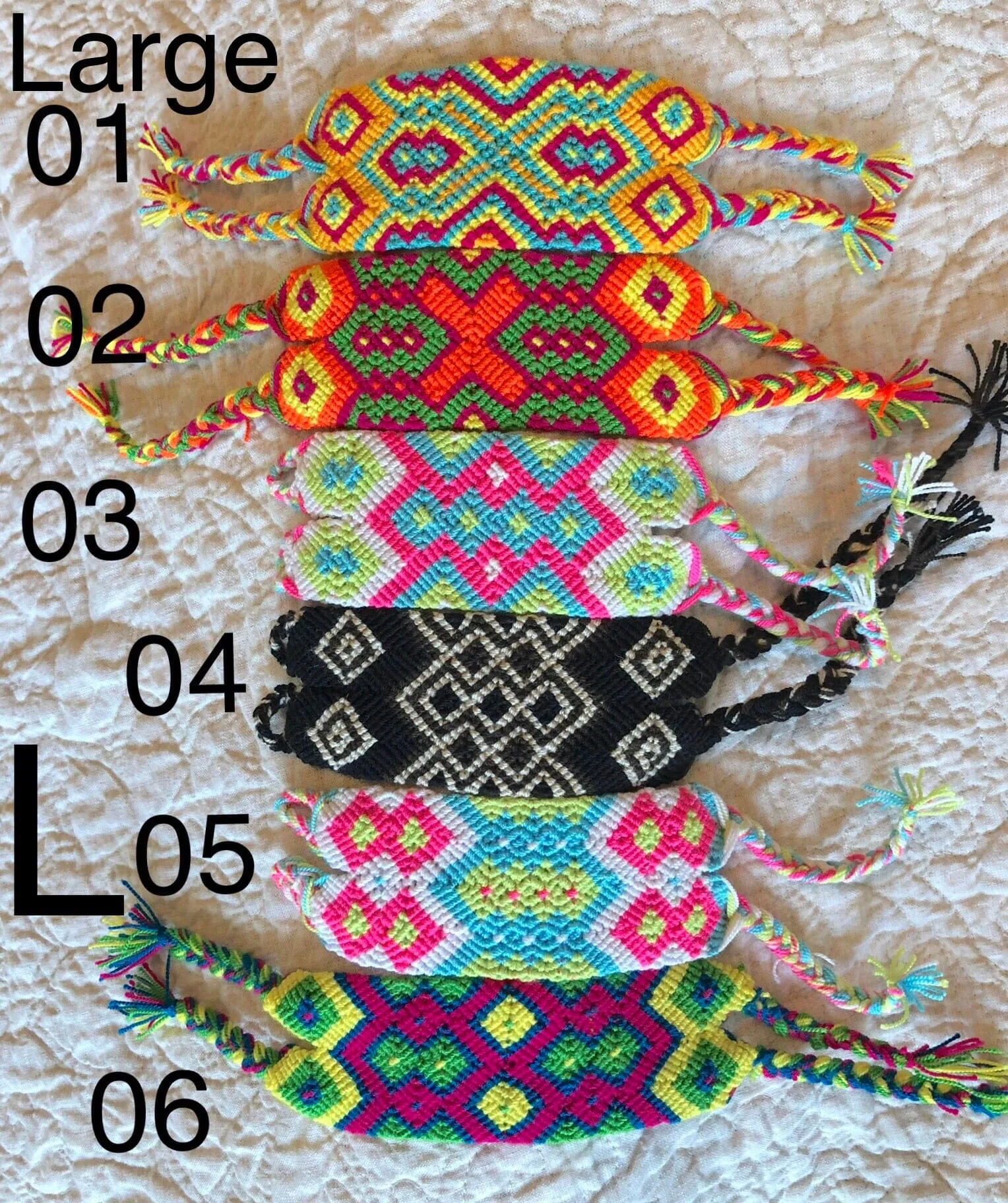 Colorful Friendship Bracelets