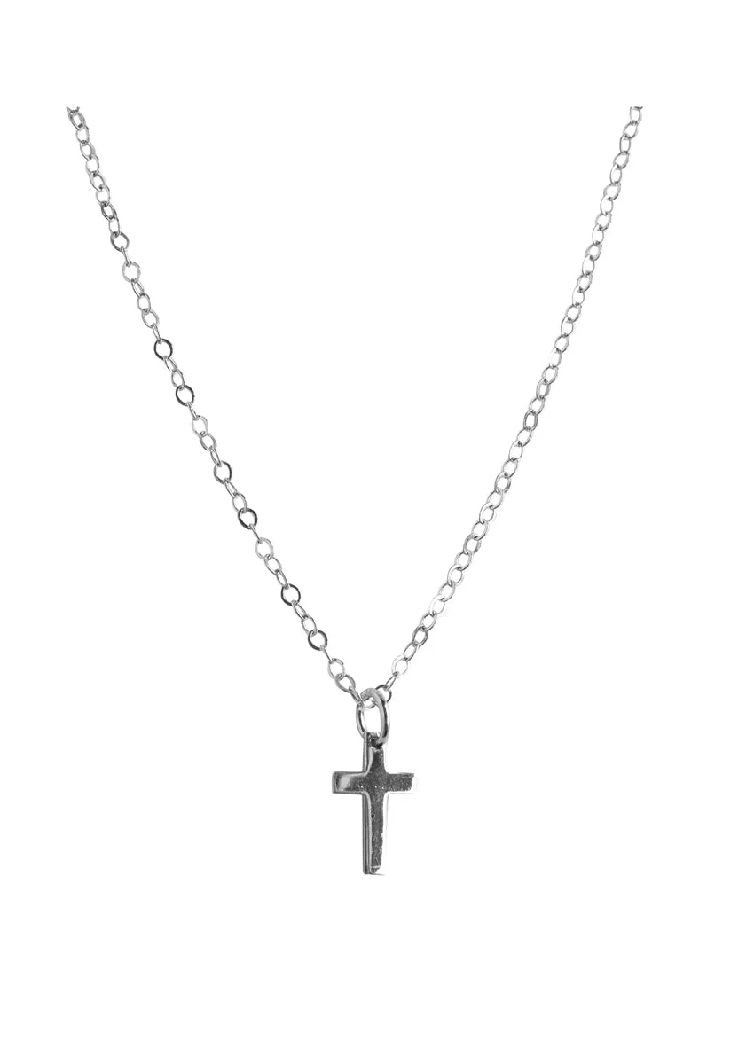 Cross Silver Necklace