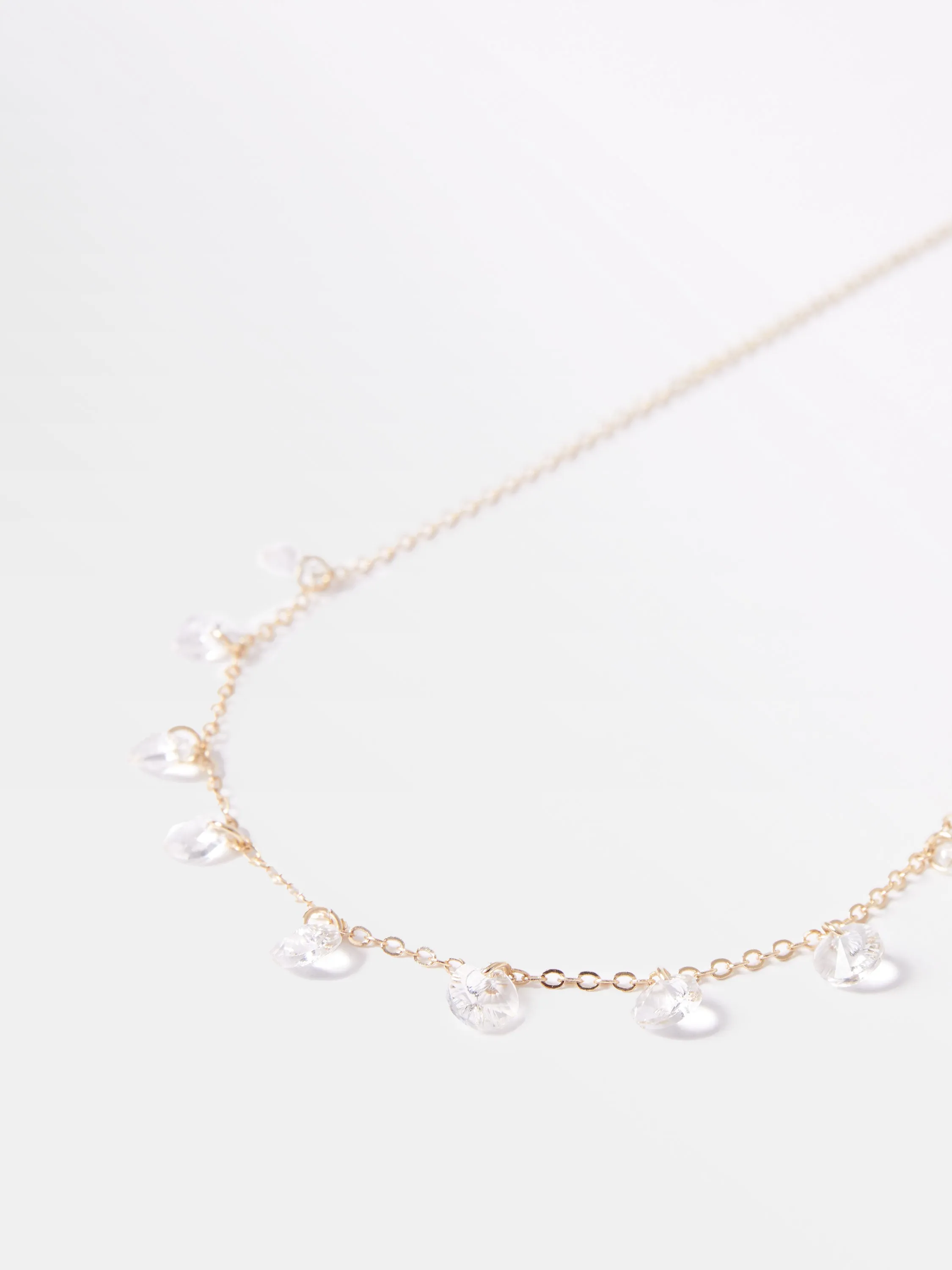 Crystal Drop Necklace