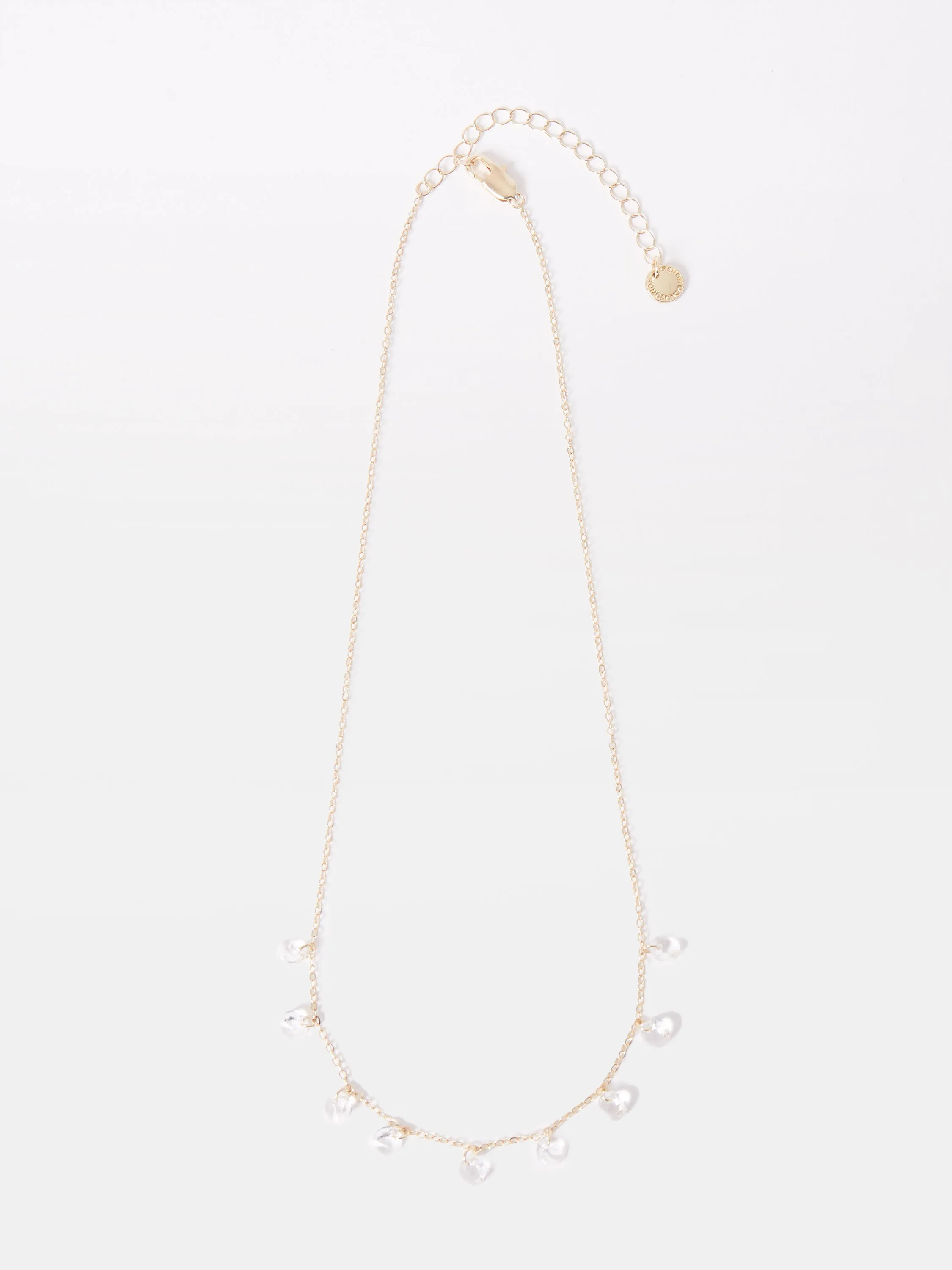 Crystal Drop Necklace