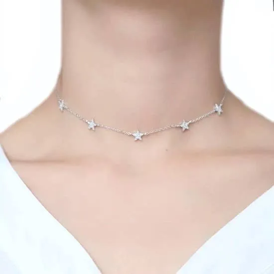 CZ Stars Choker