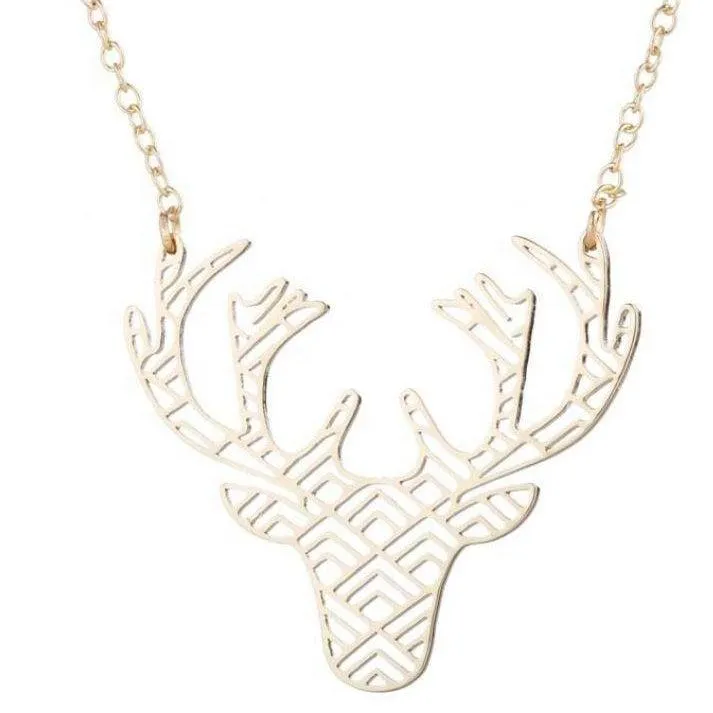 Dasher Reindeer Necklace