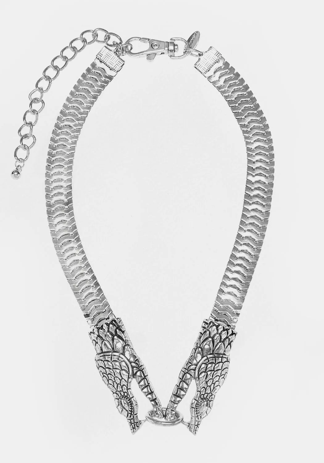 DOUBLE HEADED SNAKE CHOKER