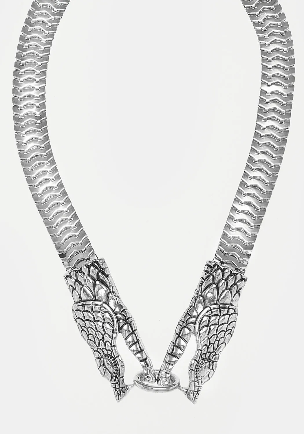 DOUBLE HEADED SNAKE CHOKER