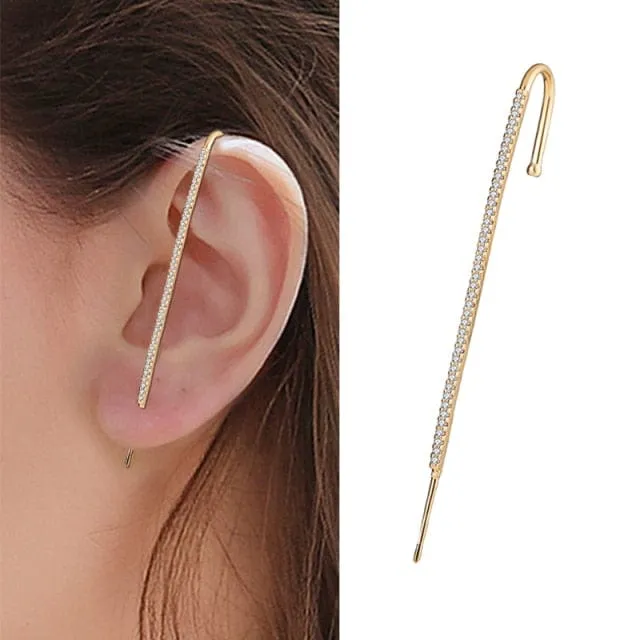 Ear Wrap Crawler Hook Earrings