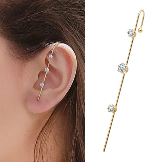 Ear Wrap Crawler Hook Earrings