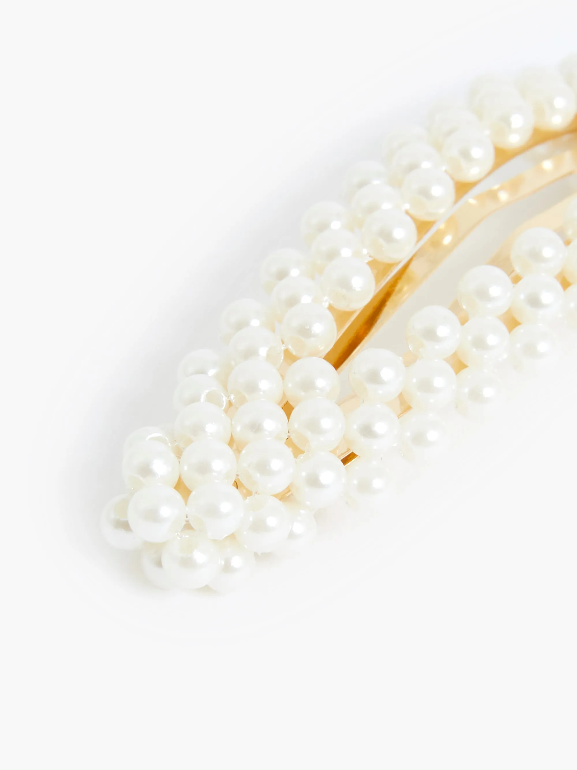 Faux Pearl Hair Clip (Set of 2)