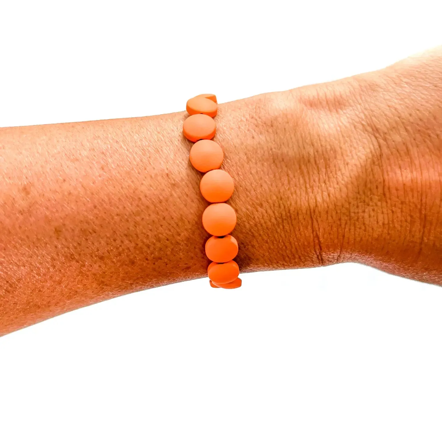 Flat Bead Matte Bracelets