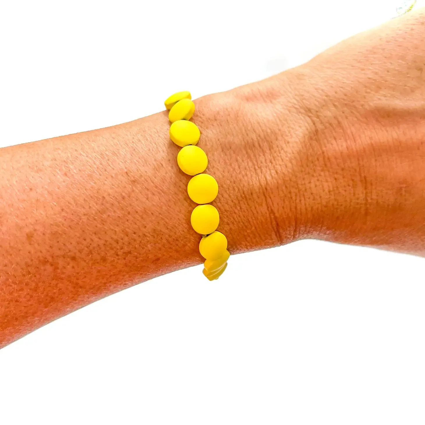 Flat Bead Matte Bracelets