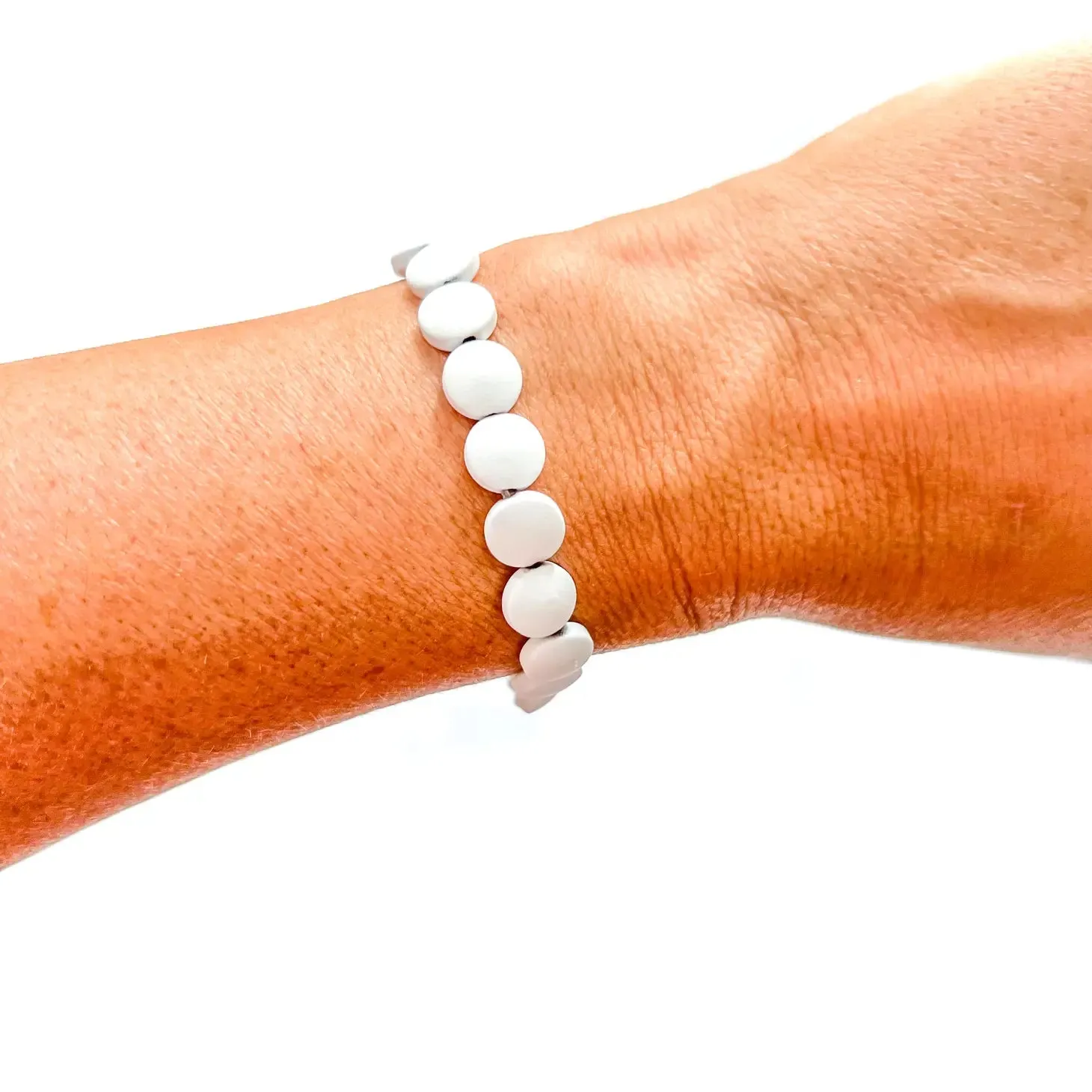 Flat Bead Matte Bracelets