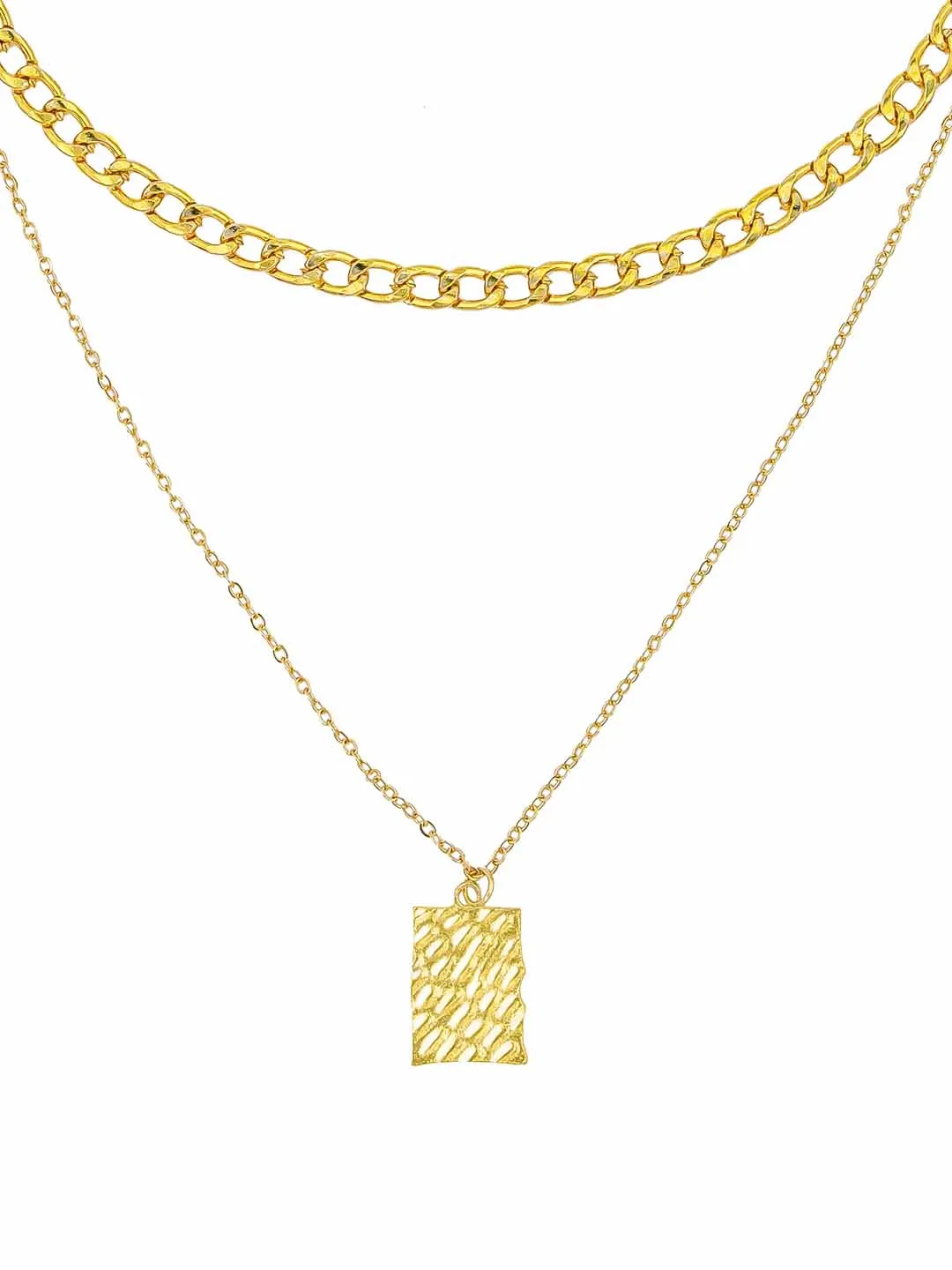 Exquisite Gold Shantel Pendant