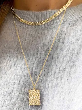 Exquisite Gold Shantel Pendant