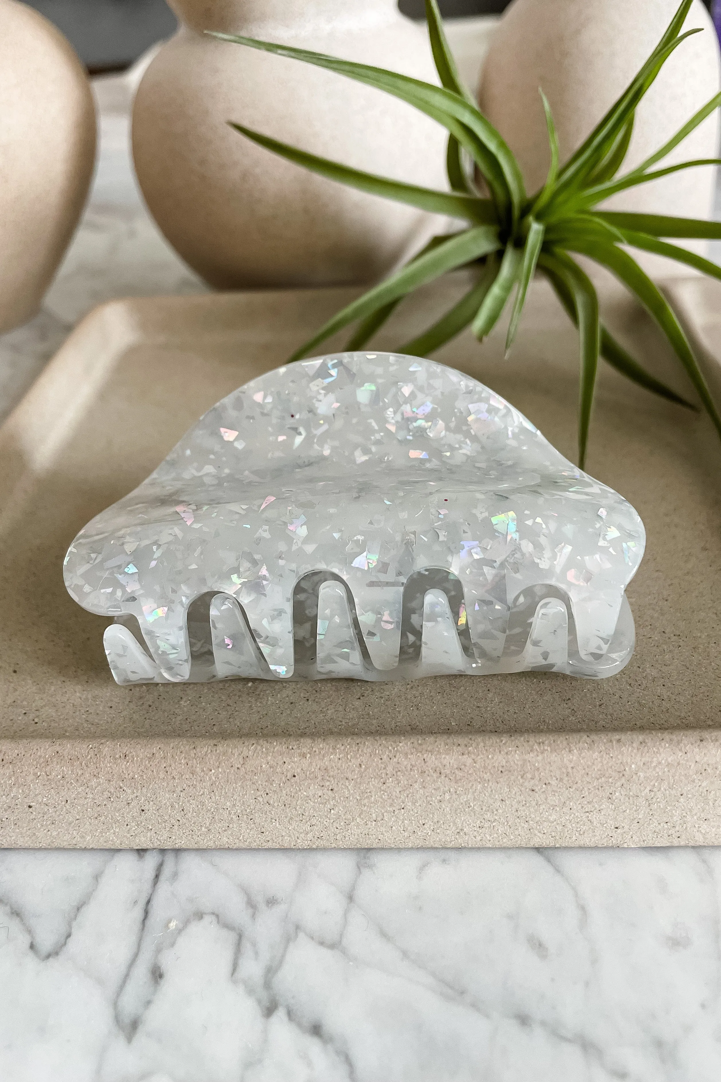 Hanna Holographic Claw Hair Clip