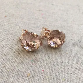 Large Cushion Clip-on Earrings