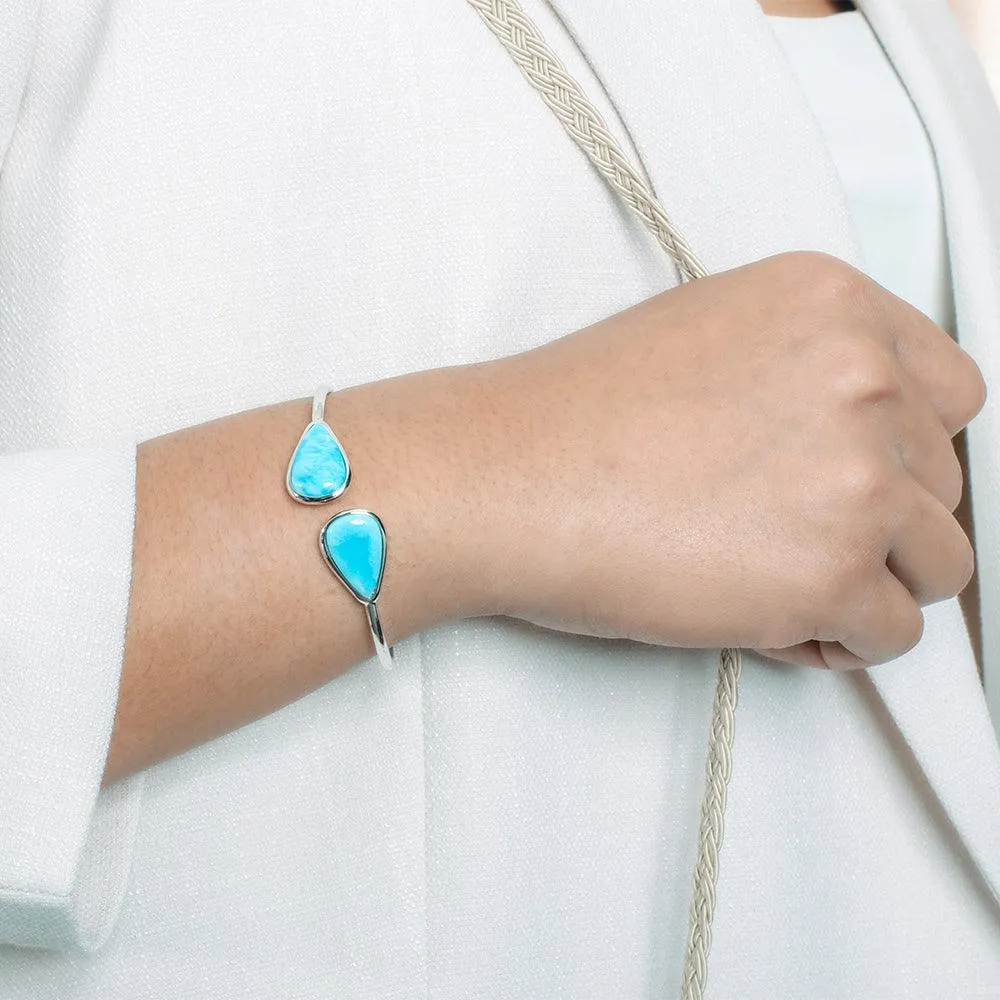 Larimar Neptune Sleek Bangle