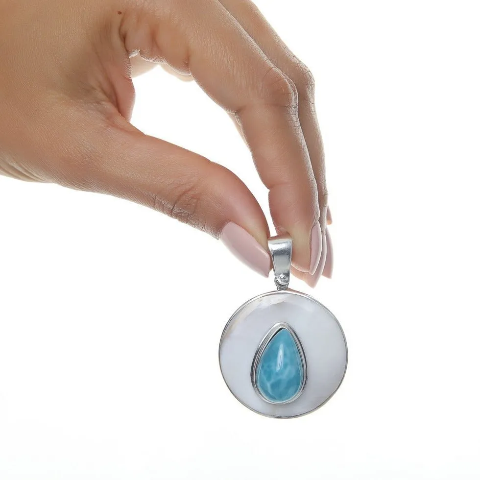 Larimar Pendant Charlie