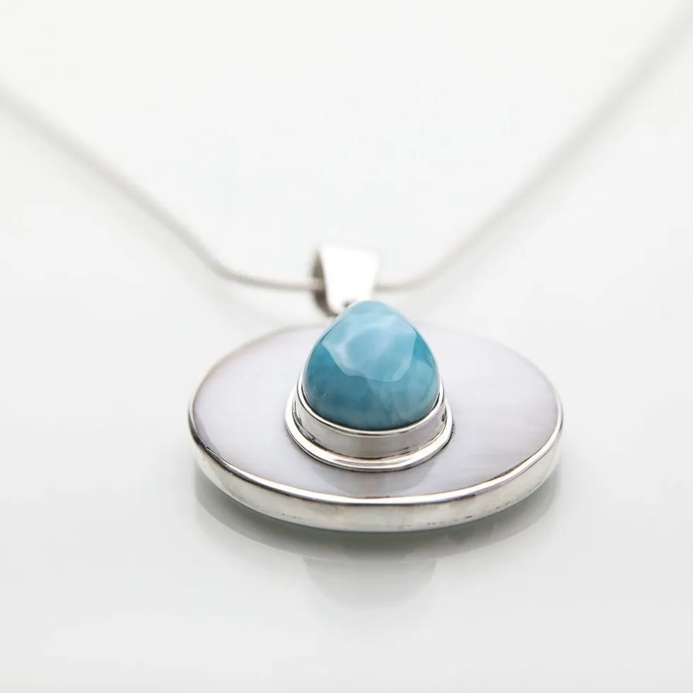 Larimar Pendant Charlie