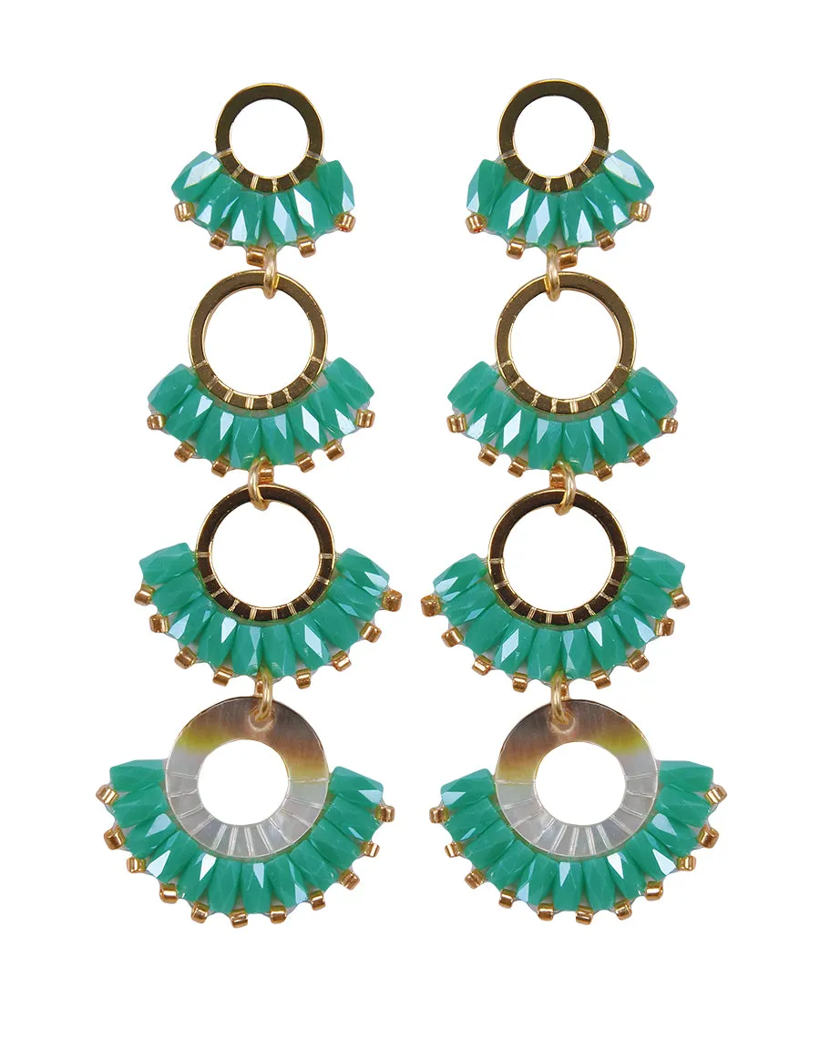 Layered Drop Earrings