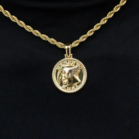 Memento Mori Coin Pendant