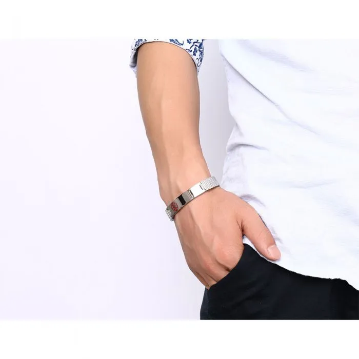 Men's Medical Alert Bracelet-Medical Id Bracelets