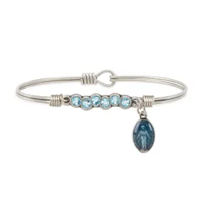 Mother Mary Starlight Bangle Bracelet