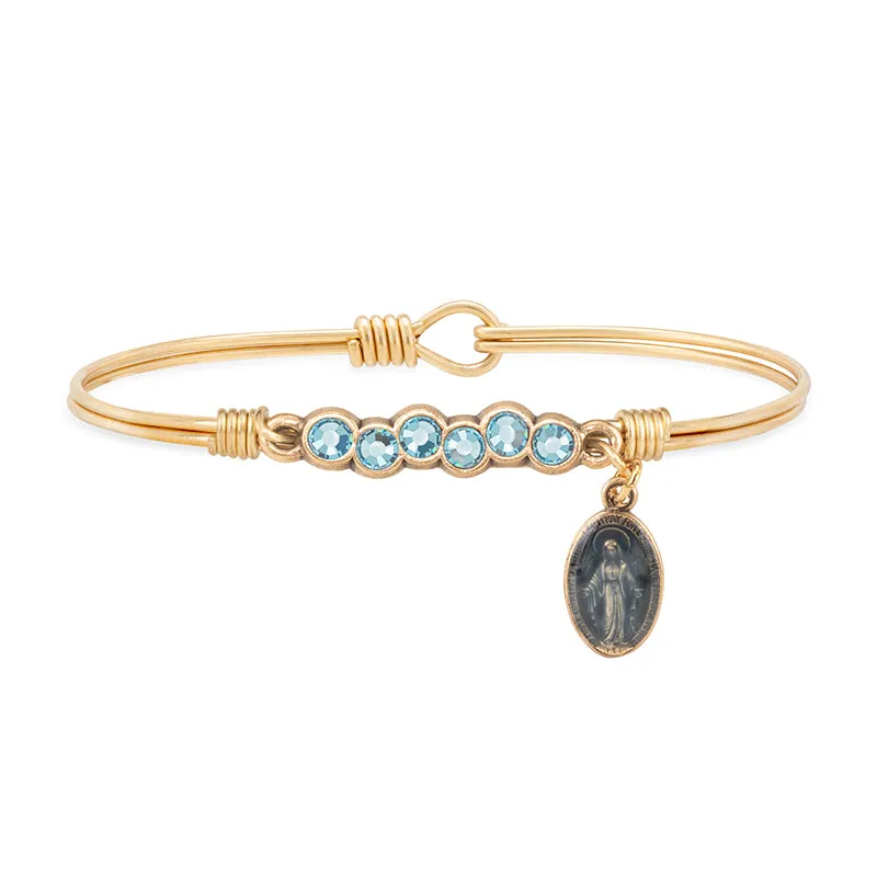 Mother Mary Starlight Bangle Bracelet