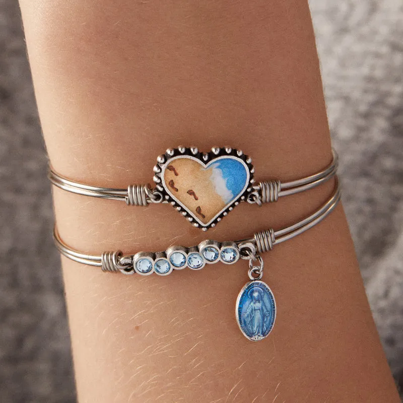 Mother Mary Starlight Bangle Bracelet