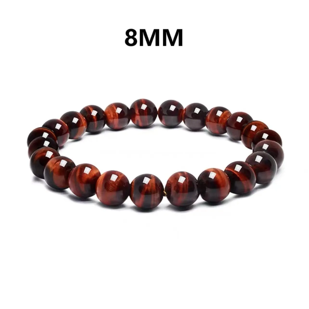 Natural Red Tiger Eye Stone Bracelet