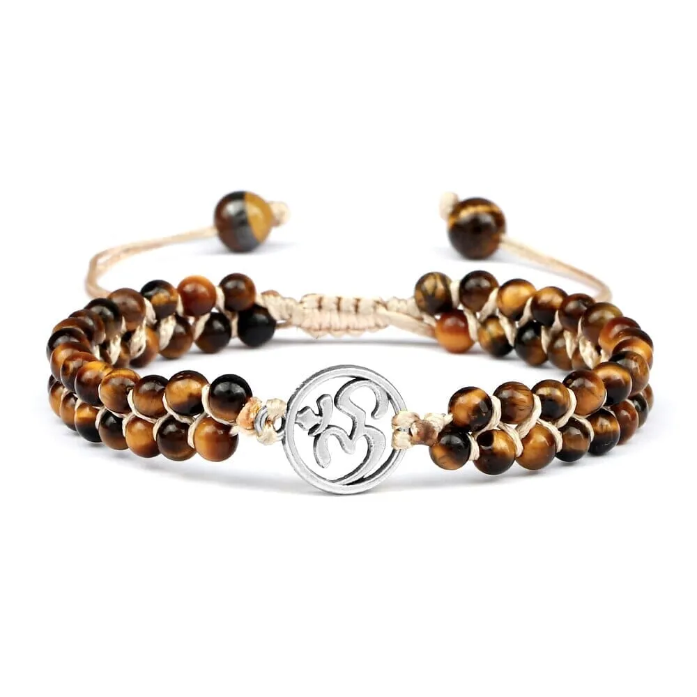 Natural Tiger Eye Tree Of Life Bracelet