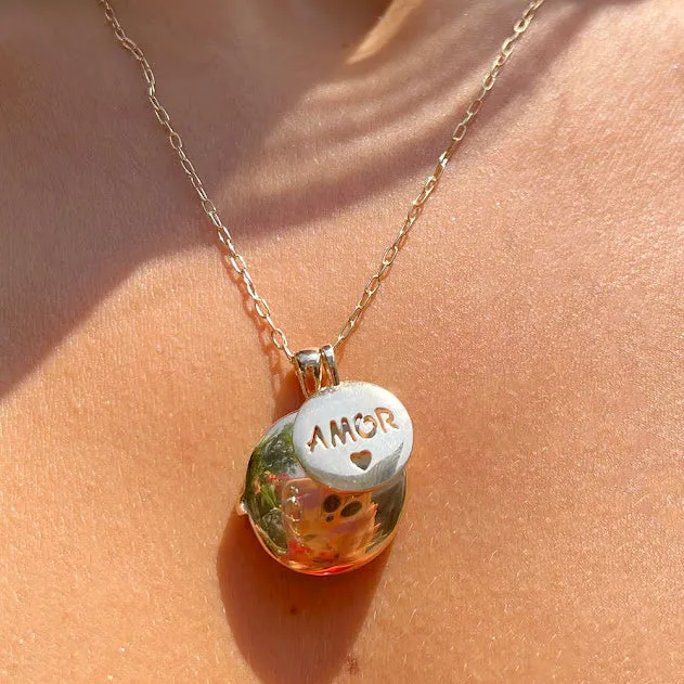 NECKLACE LOCKET AMOR